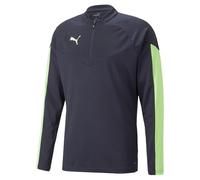 PUMA Herren Individualfinal Oberteil mit 1/4-Reißverschluss Sweat, Pariser Nacht sprudelndes Licht, L
