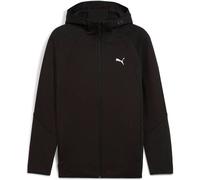 Puma Sweatjacke Evostripe FZ Hoodie Herren – Gr. L, Schwarz, 77% Baumwolle/23% Polyester