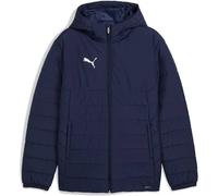 PUMA Steppjacke teamADDITIONS gepolstert mit Kapuze Herren M PUMA navy-PUMA silver