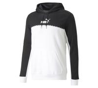 PUMA Herren ESS Block X Tape Hoodie Tr Schweiß, Schwarz, L