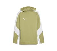 PUMA Herren Kapuzensweat teamEVOSTRIPE Hoody (659954) L Calming Green-PUMA Silver-PUMA White