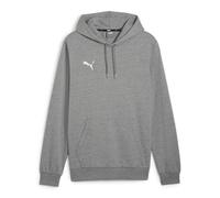 PUMA Herren Pullover teamGOAL Casuals Hoody Medium Gray Heather-PUMA White S