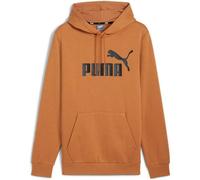 Kapuzensweatshirt PUMA "ESS BIG LOGO HOODIE FL (S)" Gr. L, braun (caramel latte) Herren Sweatshirts (92654103-L) caramel latte
