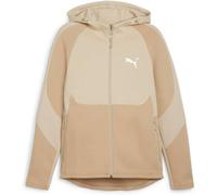 PUMA Herren Kapuzensweat EVOSTRIPE Full-Zip Hoodie (678995) S PRAIRIE TAN