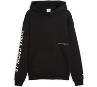 PUMA Herren Kapuzensweat M GRAPHICS FRENCH TERRY HOODIE (528670) S Schwarz