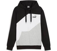 PUMA Unisex Power Colorblock Hoodie Tr Schweiß, Schwarz, L