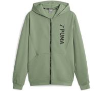 PUMA Herren Kapuzensweat Puma Fit Double Knit FZ Ho (523885) XXL EUCALYPTUS