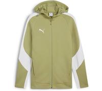 PUMA Herren Kapuzensweat teamEVOSTRIPE Hooded Jacket (659947) 3XL Calming Green-PUMA Silver-PUMA White