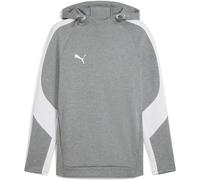 PUMA Herren Kapuzensweat teamEVOSTRIPE Hoody (659954) XXL Medium Gray Heather-PUMA Silver-PUMA White