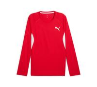 Puma Herren Langarm Shirt Cross the Line LS Tee 3.0 526748-05 M PUMA Red