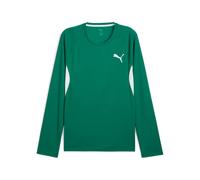 Puma Herren Langarm Shirt Cross the Line LS Tee 3.0 526748-06 M Power Green