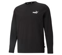 Puma Herren Essential Small Logo Longsleeve Tee schwarz