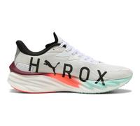 PUMA x HYROX Velocity NITRO™ 4 Laufschuhe Herren, Sport, Weiß/Mint Melt/Glowing Rot, 39 White