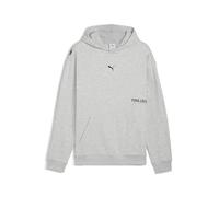 PUMA Unisex M Graphic French Terry Hoodie Kapuzenpullover, Grau - Light Gray Heather, XXL EU