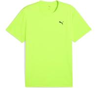 PUMA Herren M Tad Essentials Solid Cat Tee (Lc Small Cat) T-Shirts, Essentials Solid Cat Green Glare, L EU