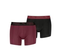 Puma Herren Microfiber Boxer Briefs, Burgundy, L EU