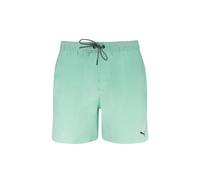 Puma Badeshorts SWIM MEN MID SHORTS 1P – Reißverschluss-Gesäßtasche – Gr. L, N-Gr, mint jelly