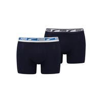 PUMA Herren Multi Logo Boxer, Peacoat, XL (2er Pack)