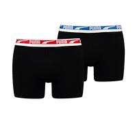 Puma Herren Multi Logo Boxer Unterwäsche, Black Combo, S EU