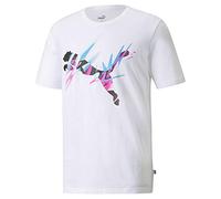 PUMA Herren Neymar Jr Creativity Tee T Shirt, Puma White, XL EU