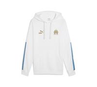 PUMA Herren Olympique de Marseille King Hoodie S, White Gold
