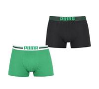 PUMA Herren Unterhose PLACED LOGO BOXER 2P Green L