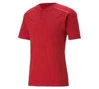 Puma Herren Polo Shirt teamCUP Casuals Polo 656742-01 M Chili Pepper-Cordovan