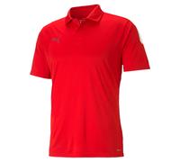 Puma Herren Polo Shirt teamLIGA Sideline Polo 657257-01 M Puma Red-Puma White