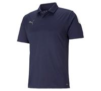 PUMA Herren Teamliga Sideline Polo Shirt , Dunkel Blau , S