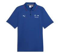 PUMA Herren Poloshirt - BMW Motorsport, Sportswear, Baumwolle, kurz, einfarbig Blau / XL XL Blau