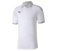 PUMA Herren Poloshirt, Puma White-Gray Violet, 3XL