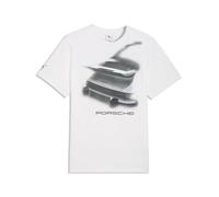 PUMA Herren Porsche Legacy Graphic T-Shirt XL, White