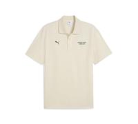 Poloshirt PUMA "Porsche Legacy Polo Herren", Herren, Gr. XL, weiß (alpine snow weiß), Obermaterial: 100% Baumwolle; Kragen: 100% Baumwolle, clean, relaxed fit, Kurzarm, Shirts (69314837-XL) alpine sno