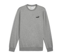 PUMA PERFORMANCE Sweatshirt mit Label-Stitching in Mittelgrau Melange, Größe XXXL