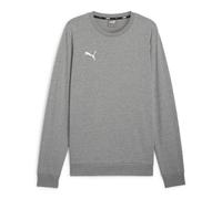 Puma Herren Teamgoal Casuals Crew Neck SWE Strickpullover, Medium Gray Heather-Puma White, XL EU