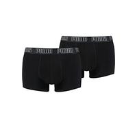 PUMA Herren Puma Basic Men's (2 Pack) Trunks, Schwarz, L EU