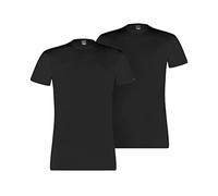 PUMA Herren Puma Basic Men's Crew Neck T-shirt (2 Pack) Underwear, Schwarz, XL EU