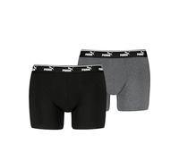 Puma PUMA ELEMENTS MEN LOGO ELASTIC BOXER 2P XXL Black / Grey Melange 005 (893838) verschiedene XXL