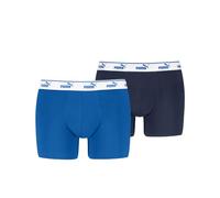 PUMA Men's Elements Boxer, Blue/Navy, XXL (2er Pack)