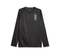 Puma - Fit Logo Graphic, Langarmshirt S Schwarz