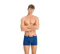 PUMA Herren Puma Heritage Stripe Heren (2 stuks) Boxer Shorts, Blau, L EU