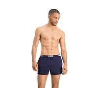 PUMA Herren Puma Korte zwemshorts met logo voor heren Badehose, Schwarz, XXL EU