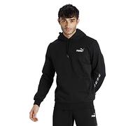 PUMA Herren Puma Power Tape Hoodie Fl Sweater, Puma Black, 3XL EU