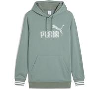 Kapuzensweatshirt PUMA "UNITED HOODIE TR", Herren, Gr. L, grün (grün moon), Sweatware, Obermaterial: 68% Baumwolle, 32% Polyester, bedruckt, regular fit normal, angesetztes Bündchen, Sweatshirts, mit 