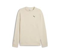 PumaTECH Crew Herren | Mit Plain | Alpine Snow | Größe: XL White