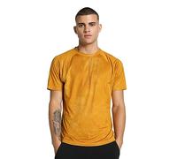 Puma Herren Regular Fit T-Shirt, Bernstein-Schwarz, 40