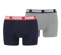 PUMA Herren Basic Boxers Unterwäsche, Blue / Grey Melange, L EU