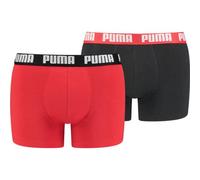 PUMA Herren Retropants Basic Boxer 2er Pack (521015001) S red / black