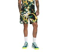 PUMA Herren Rival Rage Shorts mit Allover-Print L, Archive Green AOP