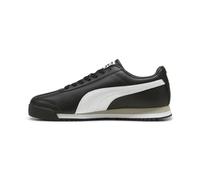 PUMA Men's Roma 24 Standard Sneaker, Black-white-smokey Gray, 42.5 EU